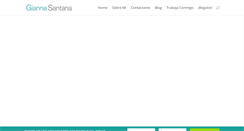 Desktop Screenshot of giannasantana.com